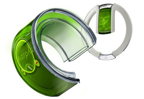 諾基亞兩年前推出的“Morph”可彎折概念手機 諾基亞兩年前推出的“Morph”可彎折概念手機