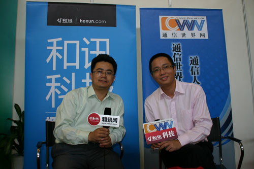 通信世界網(wǎng)：各位網(wǎng)友，下午好！今天我們非常高興的邀請到了深圳東進技術(shù)有限公司總裁賀建楠賀總，就東進這兩年整個市場和技術(shù)方面的發(fā)展做一個訪談，賀總您好！