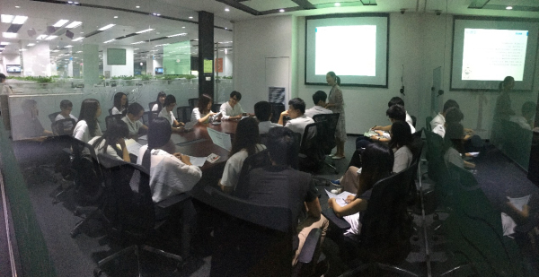 中移在線廣東公司廣州中心開展“甜言蜜語”優(yōu)+服務(wù)訓(xùn)練營